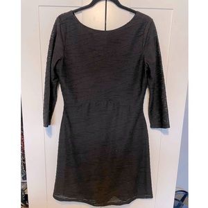 Black Gianni Bini Long Sleeved Black Dress